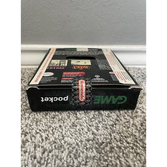 Nintendo GameBoy Pocket Green With Box No Manual Great Condition Tested MGB-001 - Picture 6 of 16
